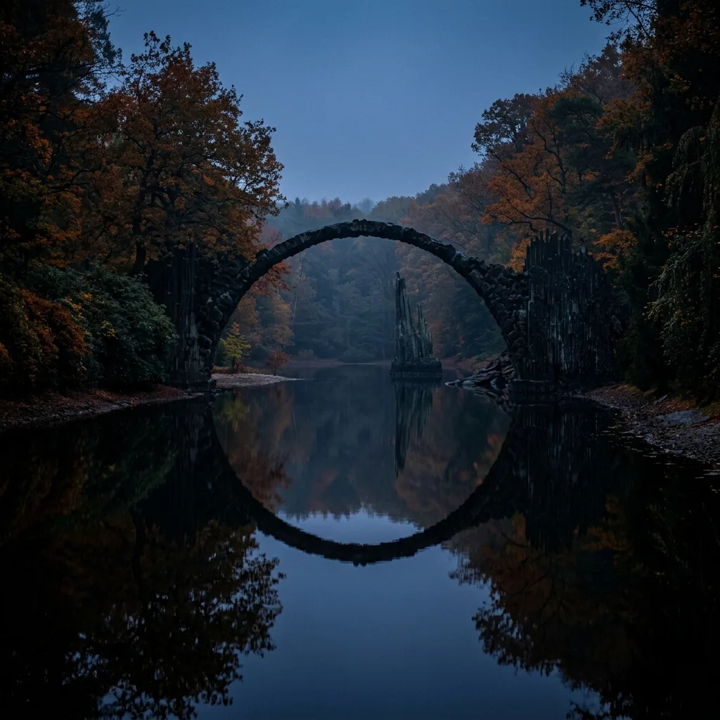 Rakotzbrücke: The Perfect Circle of the Devil's Bridge
