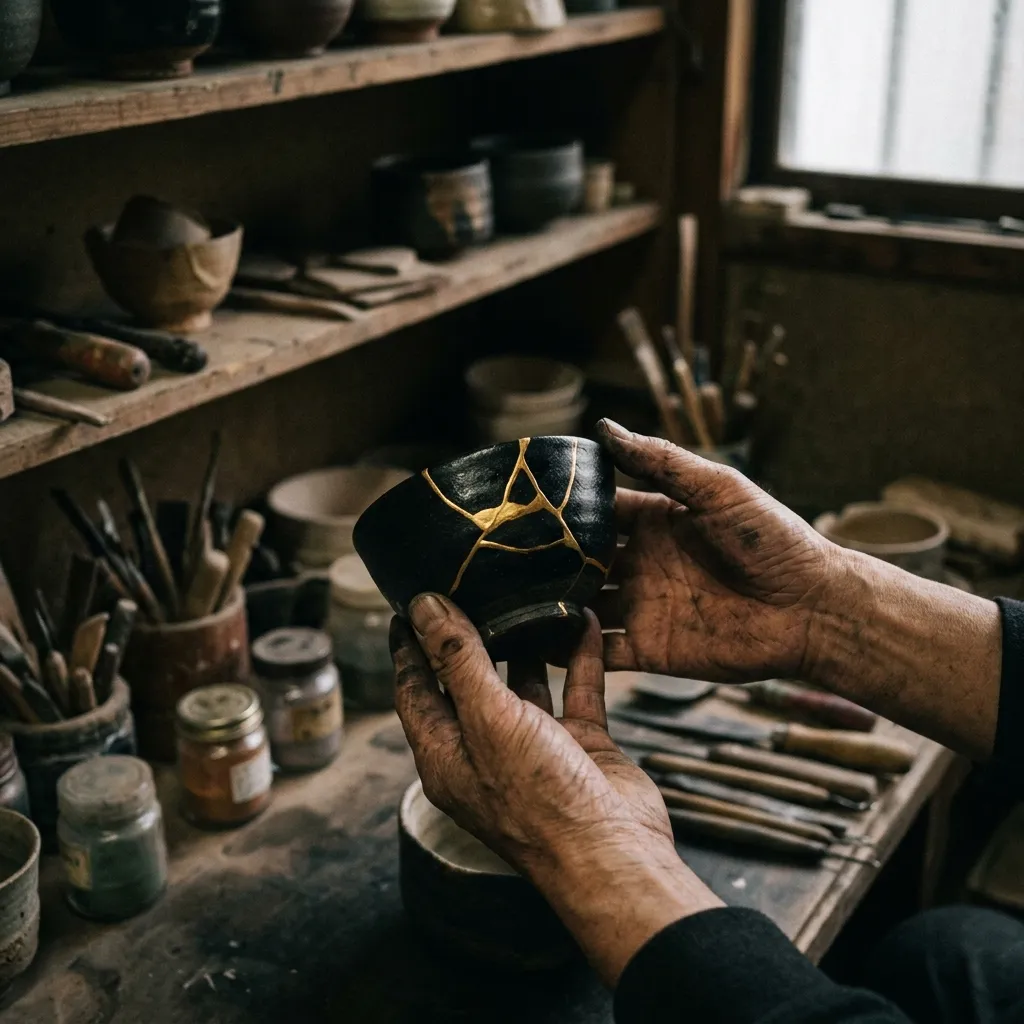 The Real History of Kintsugi: Toxic Sap and Metal Staples